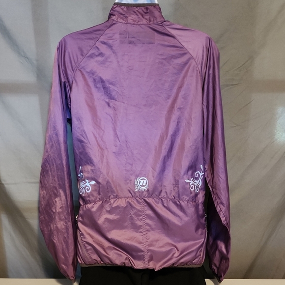 Novara Purple Utility Jacket with Iridescent Finish - Picture 4 of 6